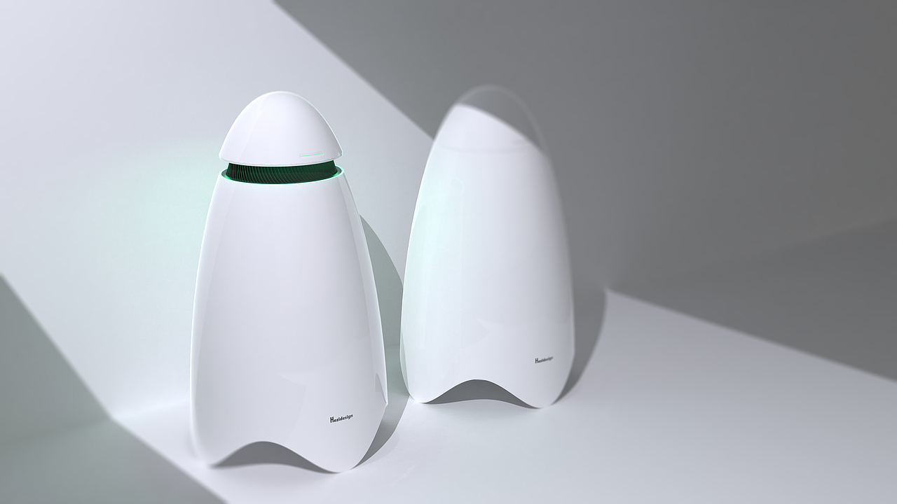 工业设计|蛋形空气净化器（图ZMjY2ODU0NTEy） - 电子产品 - 站酷设计师赫兹工业设计原创素材 - 站酷ZCOOL