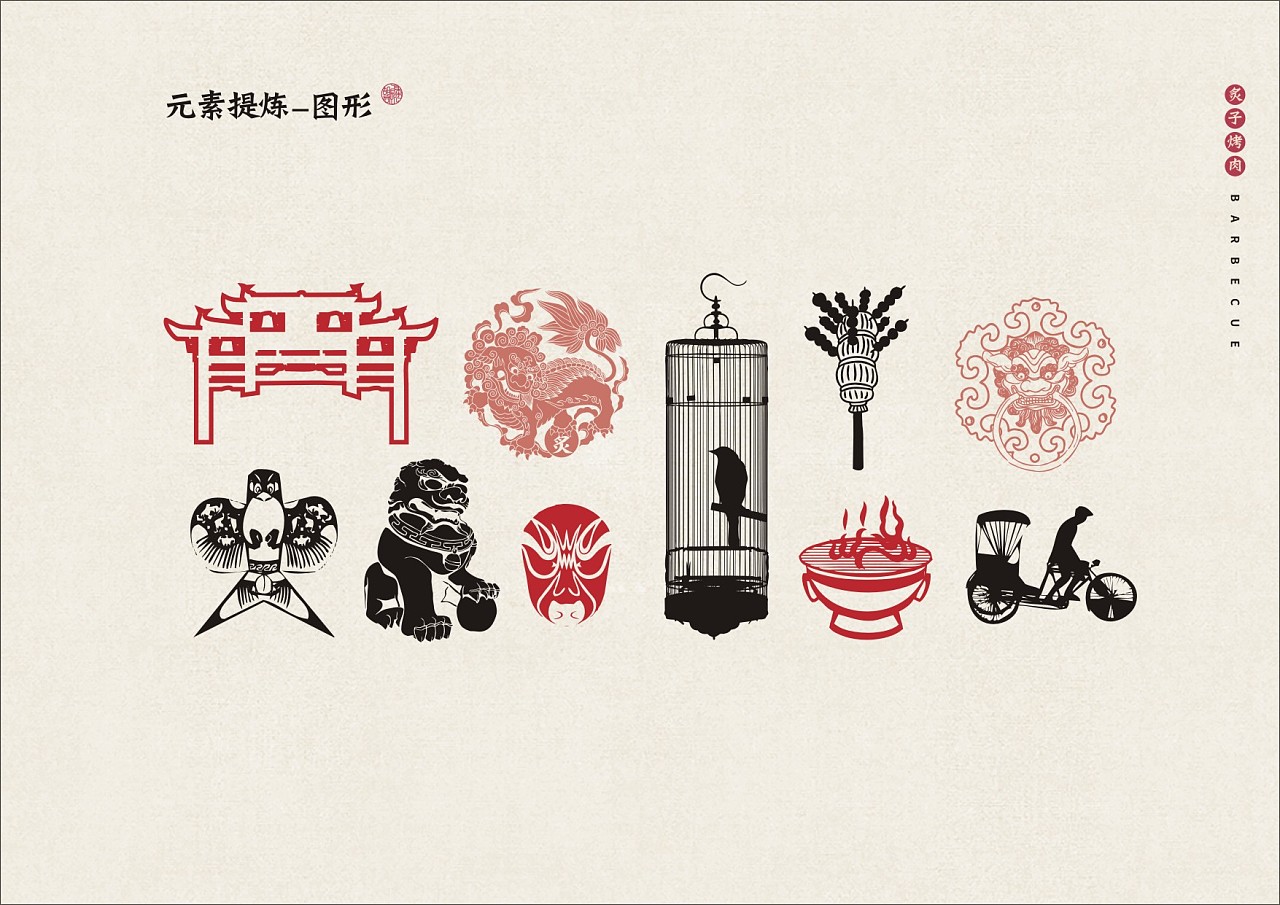 老北京炙子火锅品牌|平面|品牌|觉见文创大蒙 - 原创作品 - 站酷
