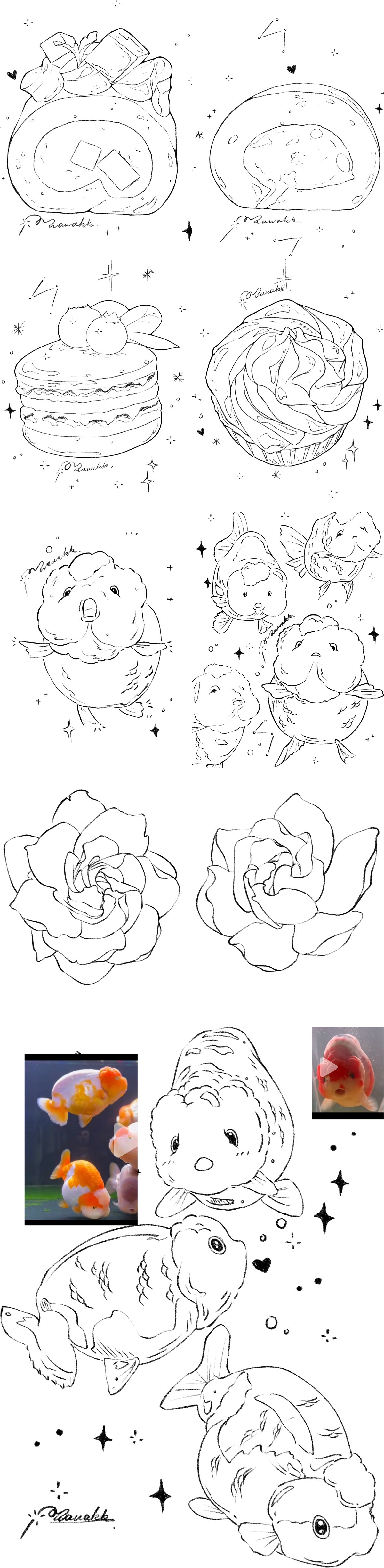 速写100张终于完成了