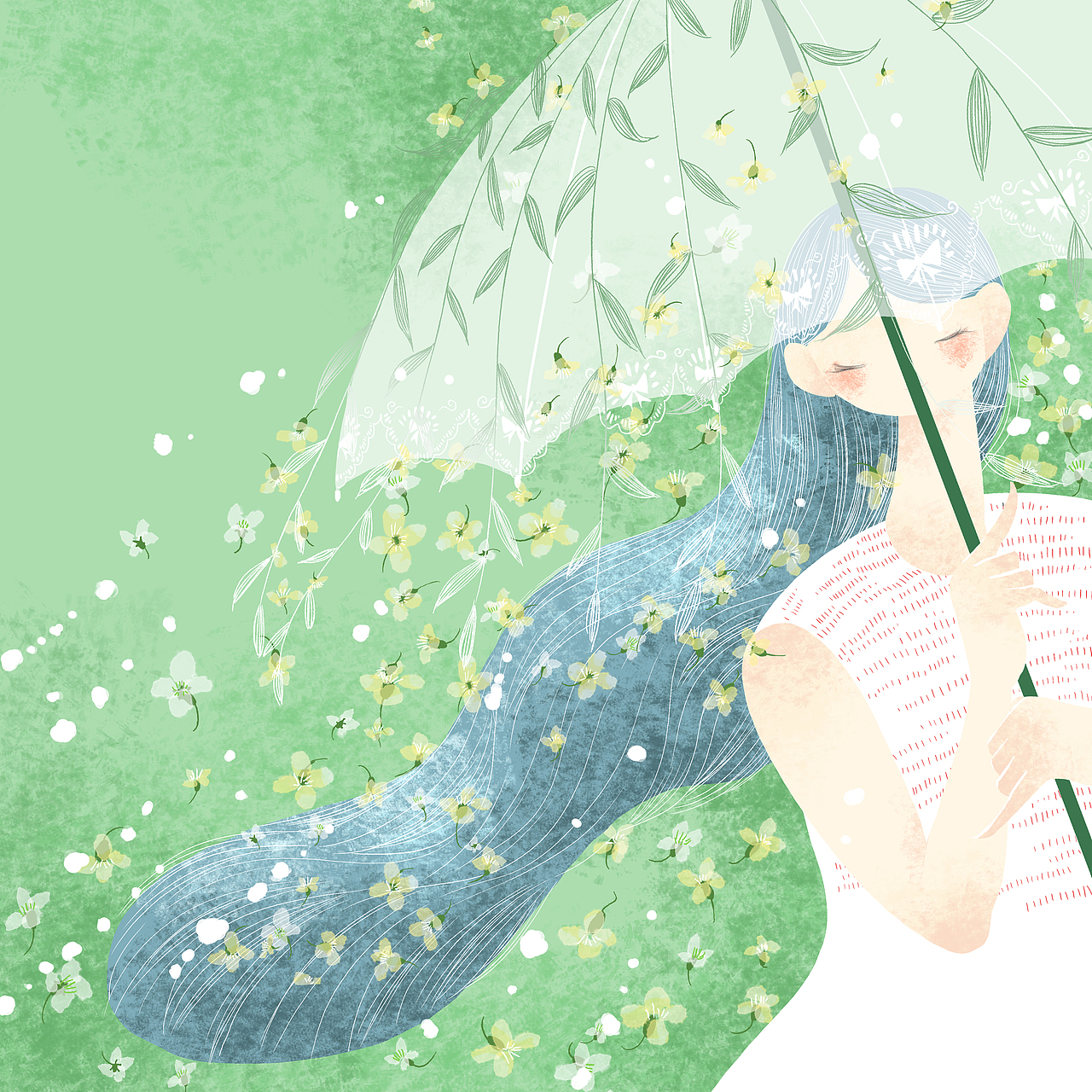 二十四节气（图ZMjE2NDY5NDQw） - 商业插画 - 站酷设计师六咩咩原创素材 - 站酷ZCOOL