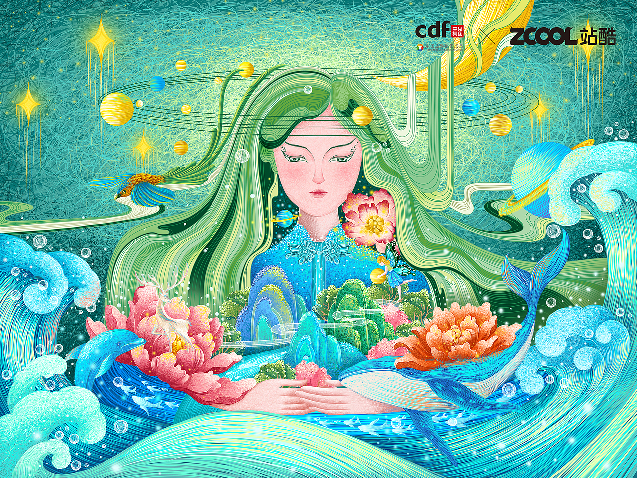 《万物各得其和以生,各得其养以成》（图ZMjc5MzA4MTYw） - 海报 - 站酷设计师夏茉茉原创素材 - 站酷ZCOOL