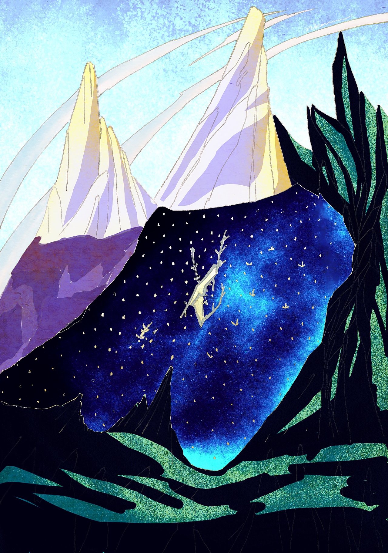 我的一些冥想小画儿