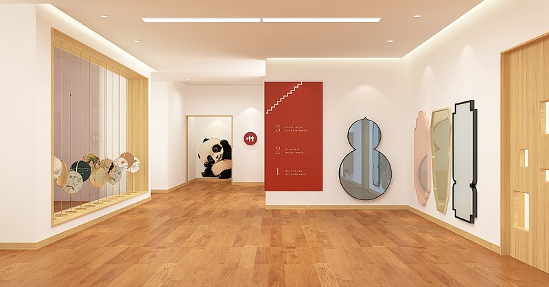 上海艺科设计|坚持可持续性环保理念的幼儿园空间设计（图ZMTc4MTYzMzgw） - 家装设计 - 站酷设计师艺科设计原创素材 - 站酷ZCOOL