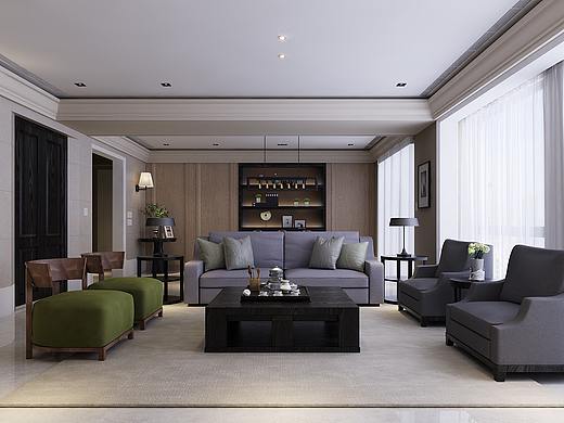 二零一六年十二月-台湾珥本設計 - 聚蔡宅（全景建模）（个人主页-ZNDI2NDI4MzY=） - 家装设计 - 站酷设计师那片海DONG原创素材 - 站酷ZCOOL