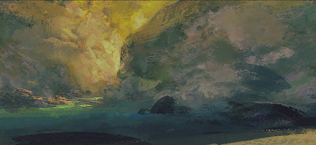 绿洲-黄光剑作品