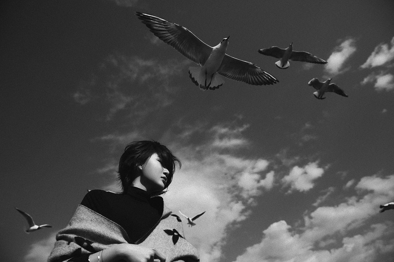 大理-黑白（圖ZMTQ5NjU1MDU2） - 人像攝影 - 站酷設(shè)計(jì)師yangxiaolong原創(chuàng)素材 - 站酷ZCOOL