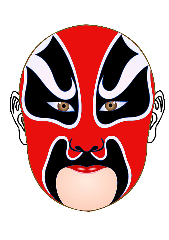 脸谱_油松油松-站酷zcool