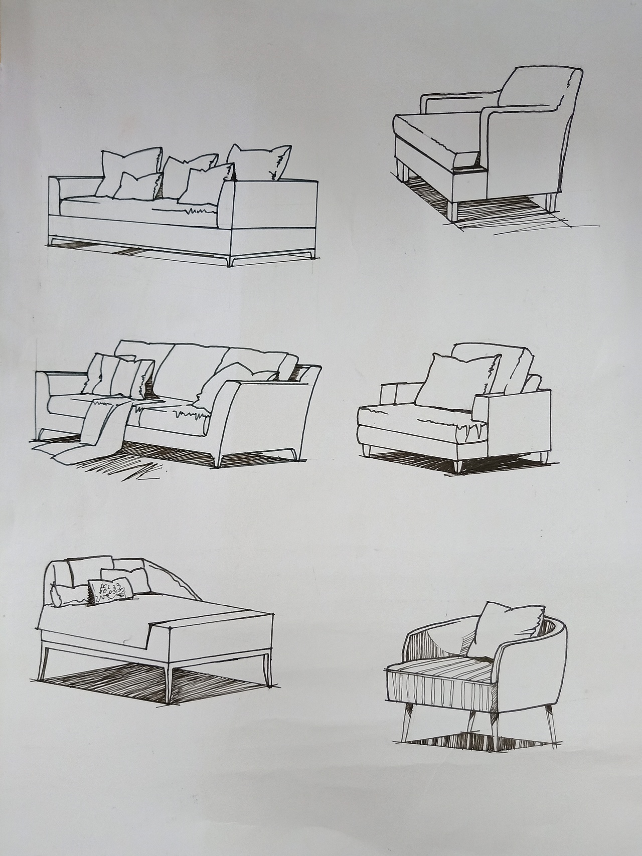 室内设计手绘图|空间|家装设计|z71857341_临摹作品-站酷zcool