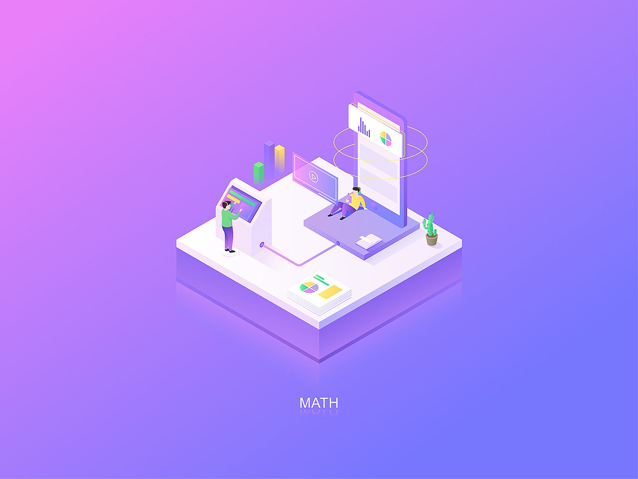 各学科创意2.5D插画（图ZMTY5ODQ3ODc2） - 其他UI - 站酷设计师lqsang原创素材 - 站酷ZCOOL