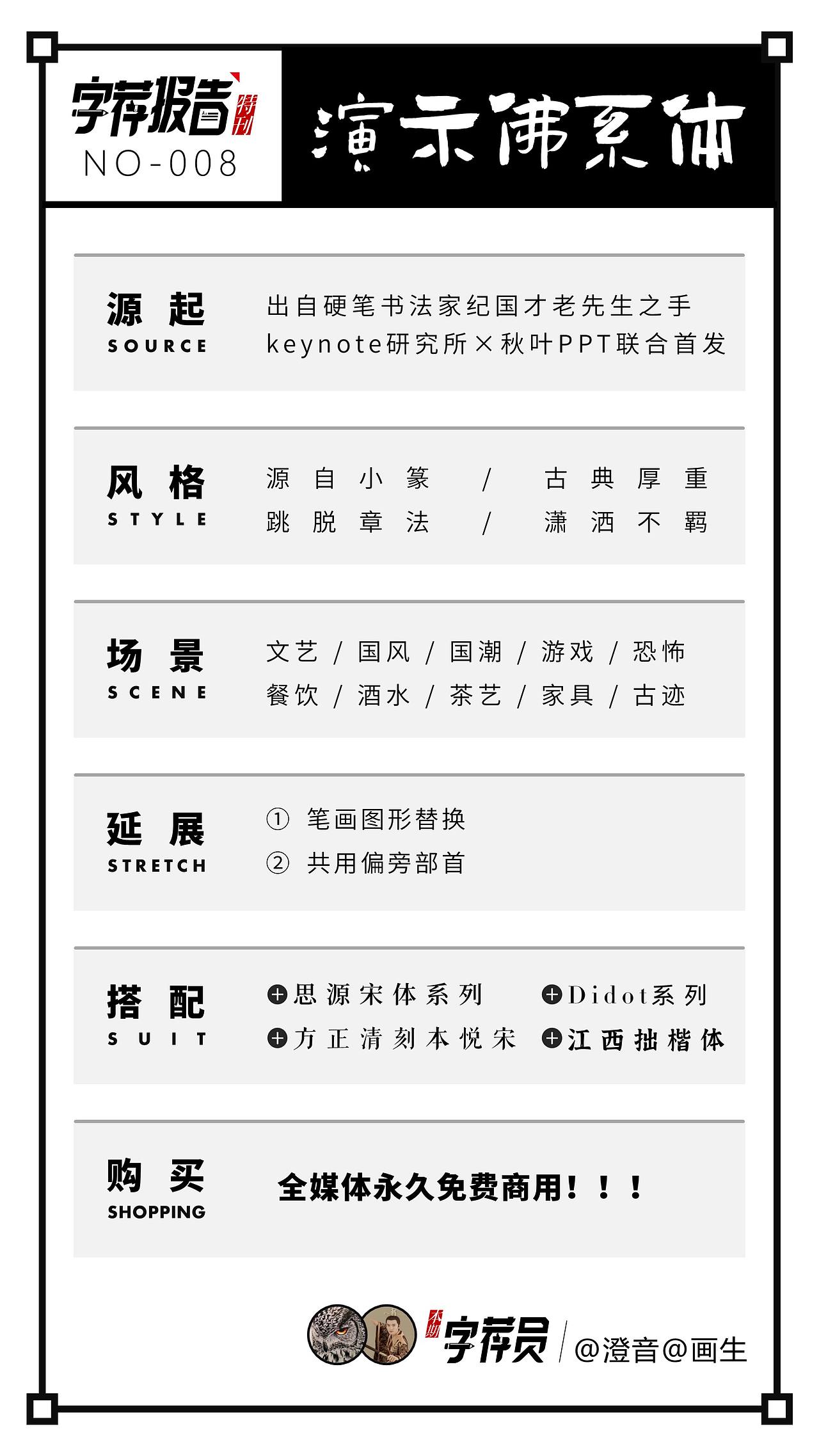 搞个大事!我们推出一款风格独特的免费商用字体!(图ZMjAwODgwMjA0) - 字体/字形 - 站酷设计师艾迪鹅原创素材 - 站酷ZCOOL