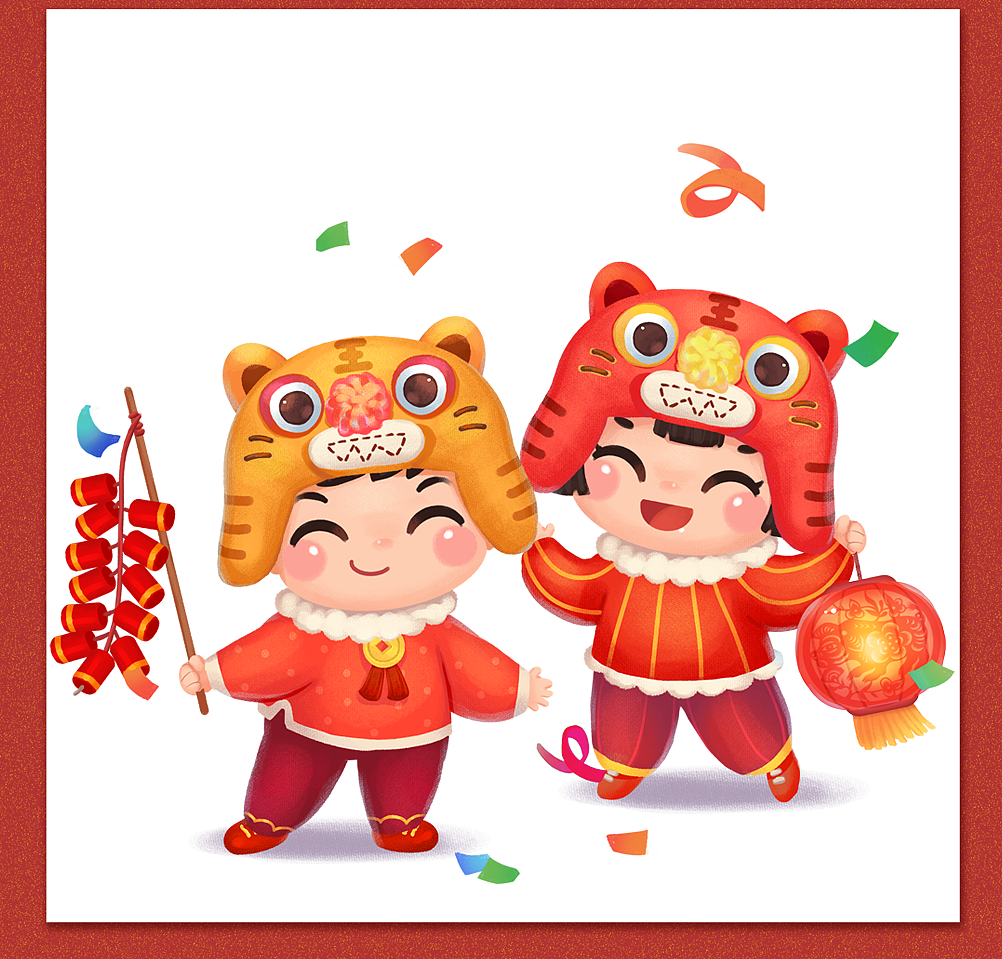 新年插画（图ZMjcxMTQwNTA0） - 商业插画 - 站酷设计师J自在原创素材 - 站酷ZCOOL