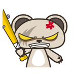 翔通动漫原创表情---暴力熊