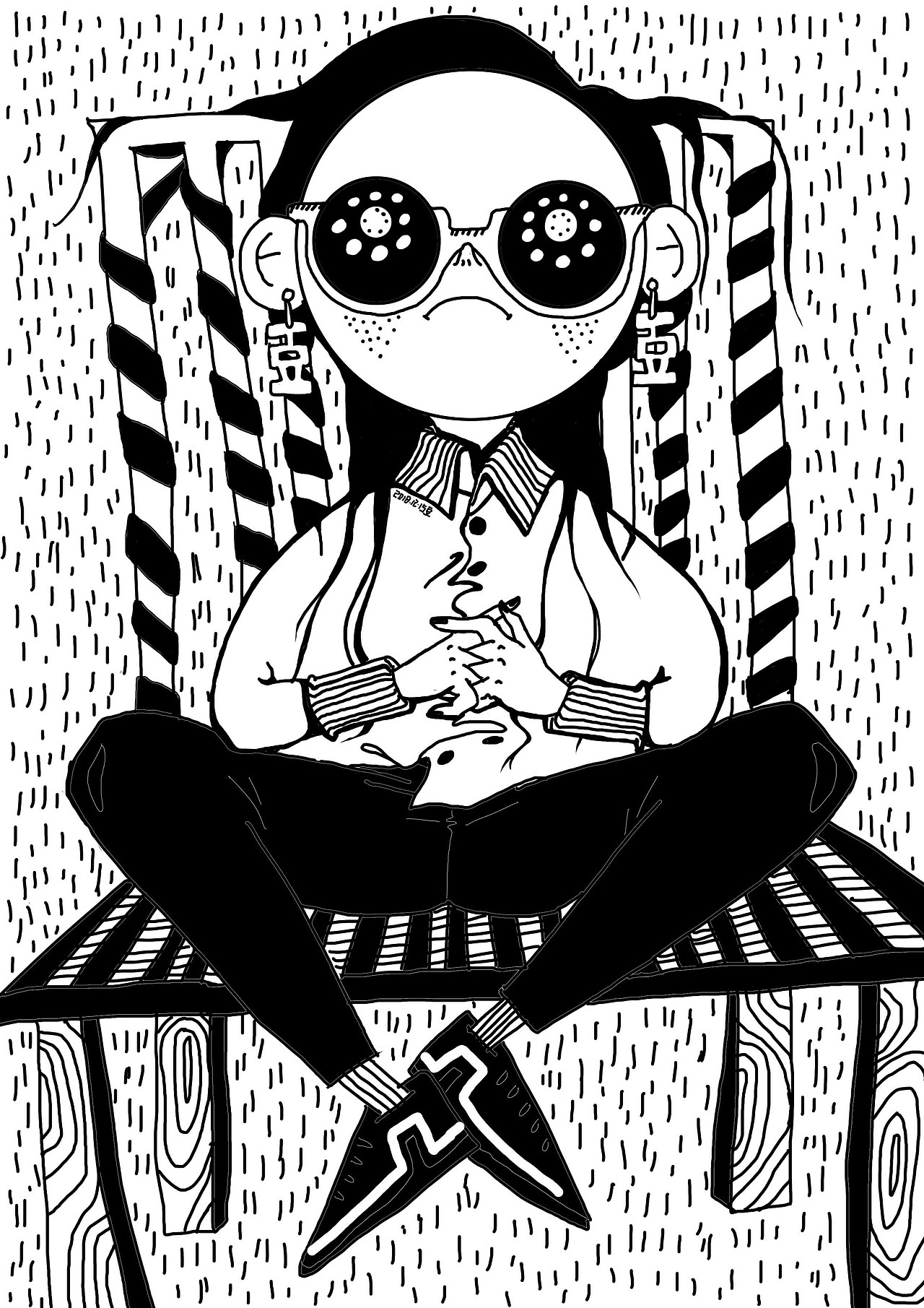 嘿小老弟（图ZMTM4ODAwMTk2） - 新锐潮流插画 - 站酷设计师Senora豆子原创素材 - 站酷ZCOOL