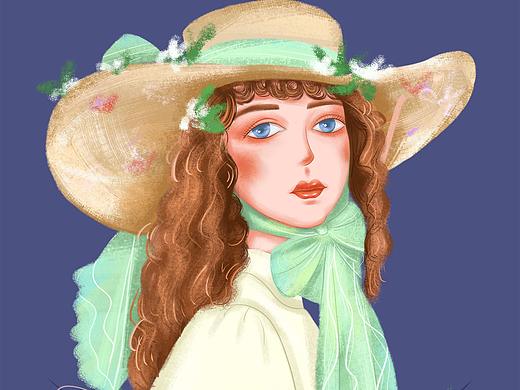 优雅女生（个人主页-ZNDAwNDc0NDg=） - 创作习作 - 站酷设计师叶木子原创素材 - 站酷ZCOOL