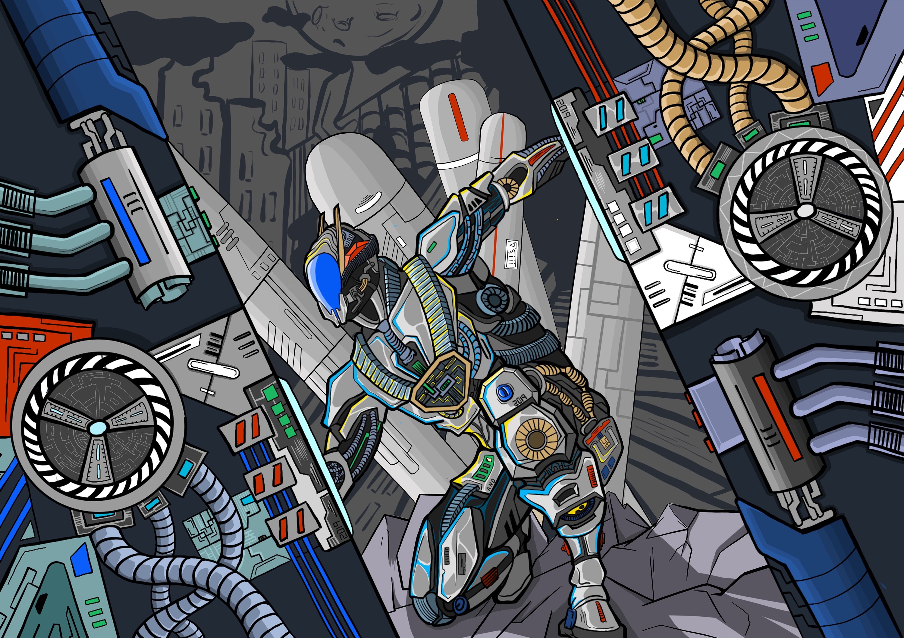 近期作品整理—机甲