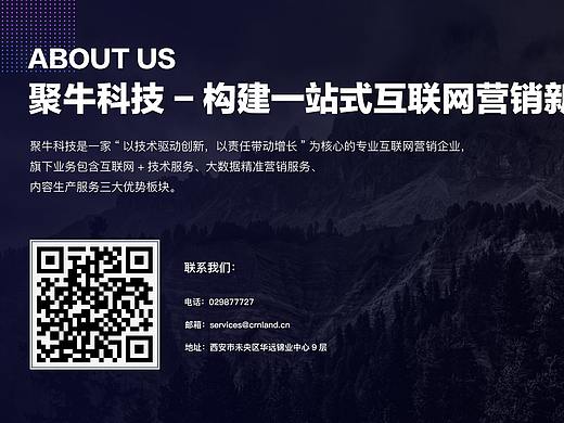 公司简介落地页