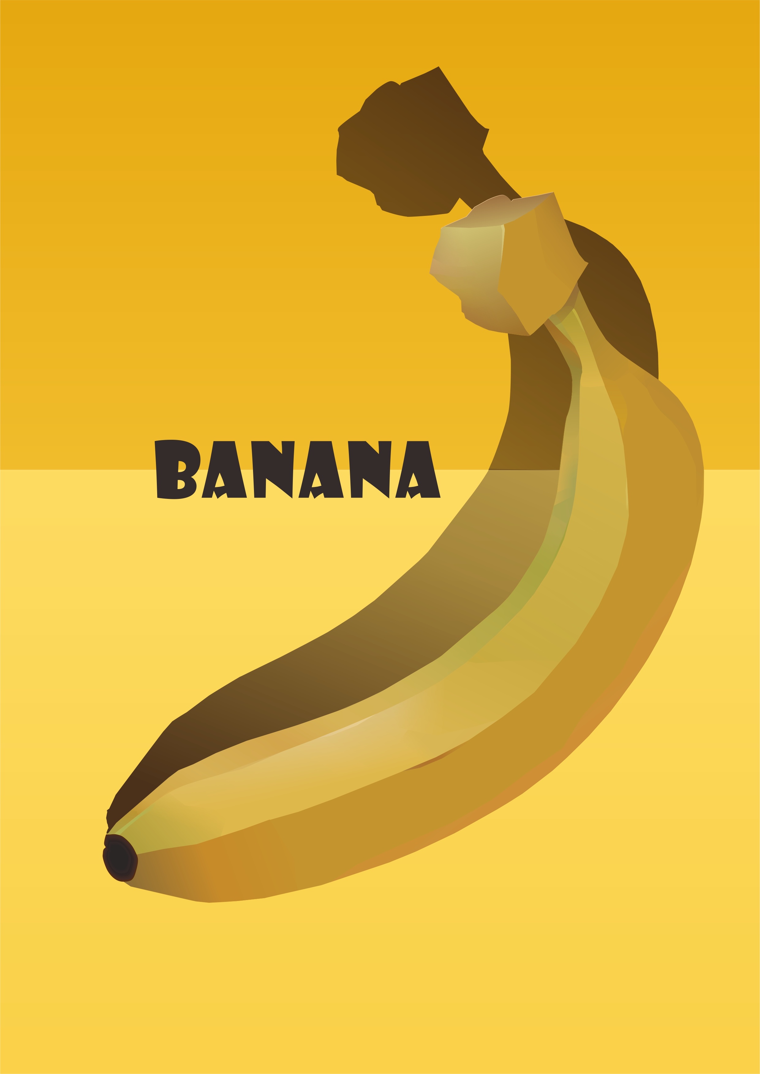 香蕉|平面|海报|h_hong - 原创作品 - 站酷 (zcool)