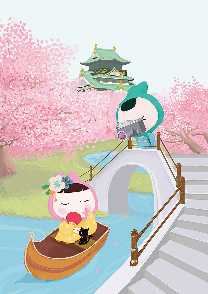 美团store明信片（图ZMzQzNTQxMjA=） - 商业插画 - 站酷设计师我的名字叫M原创素材 - 站酷ZCOOL