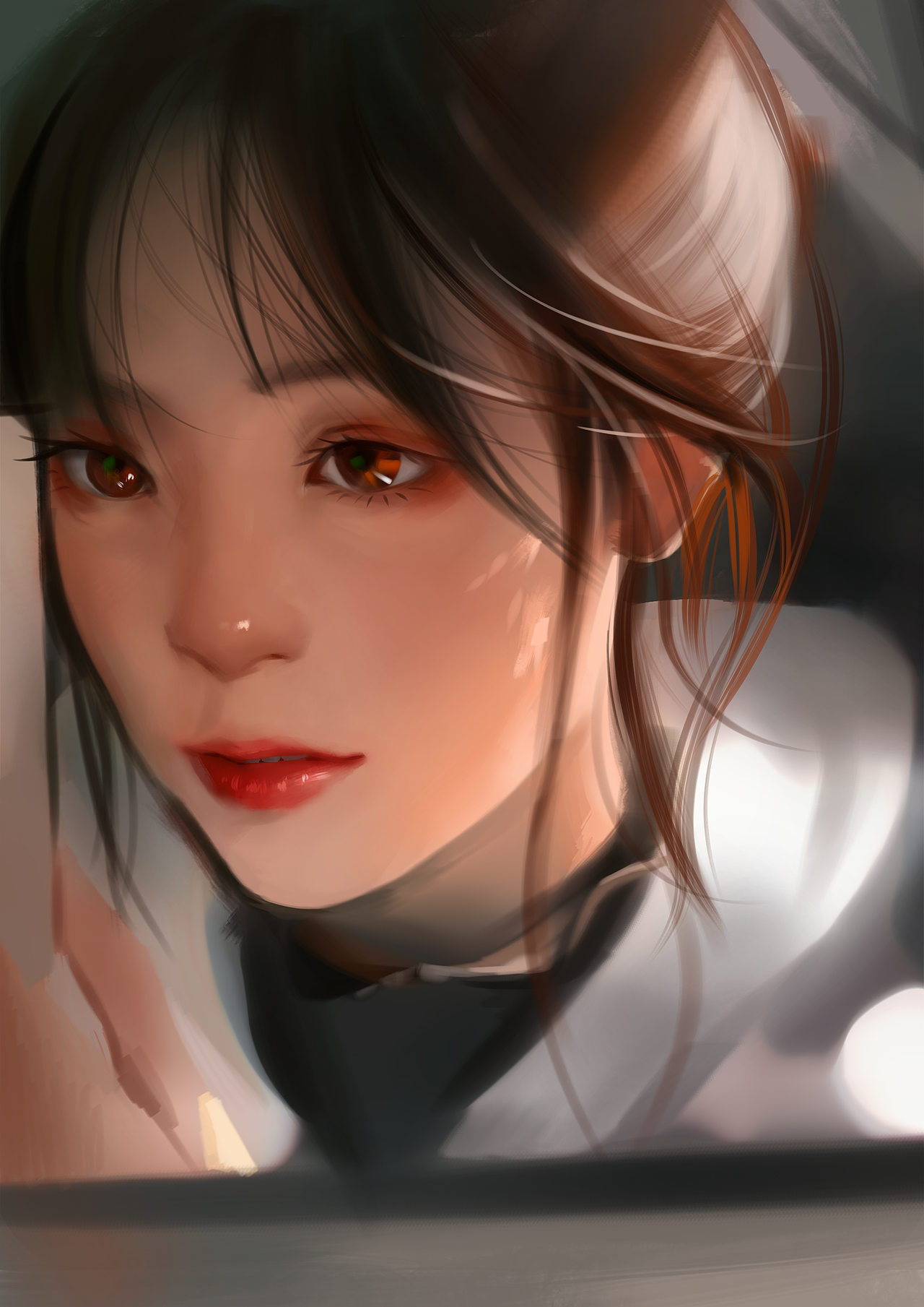 厚涂头像|纯艺术|绘画|今天几度可约稿_原创作品-站酷zcool