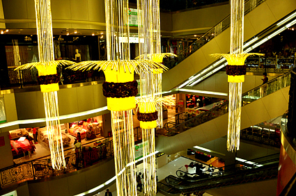 家春秋中庭装饰