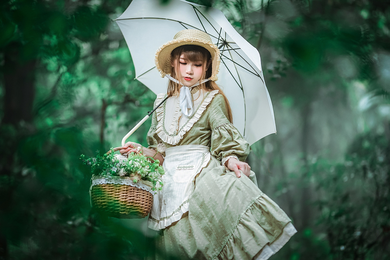 夏日森林·少女lolita