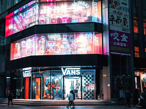 上海夜景街拍