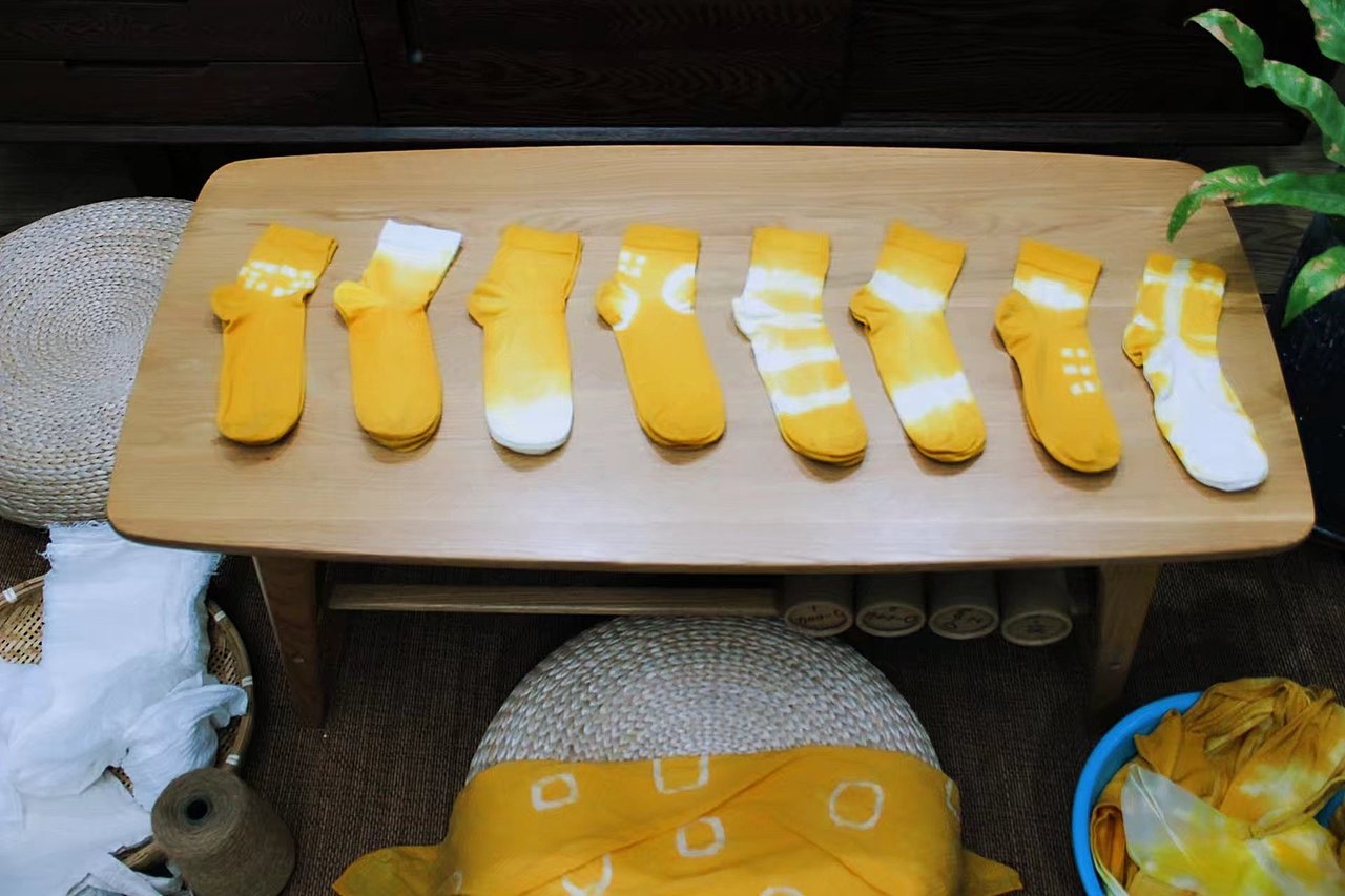 初试草木染之姜黄