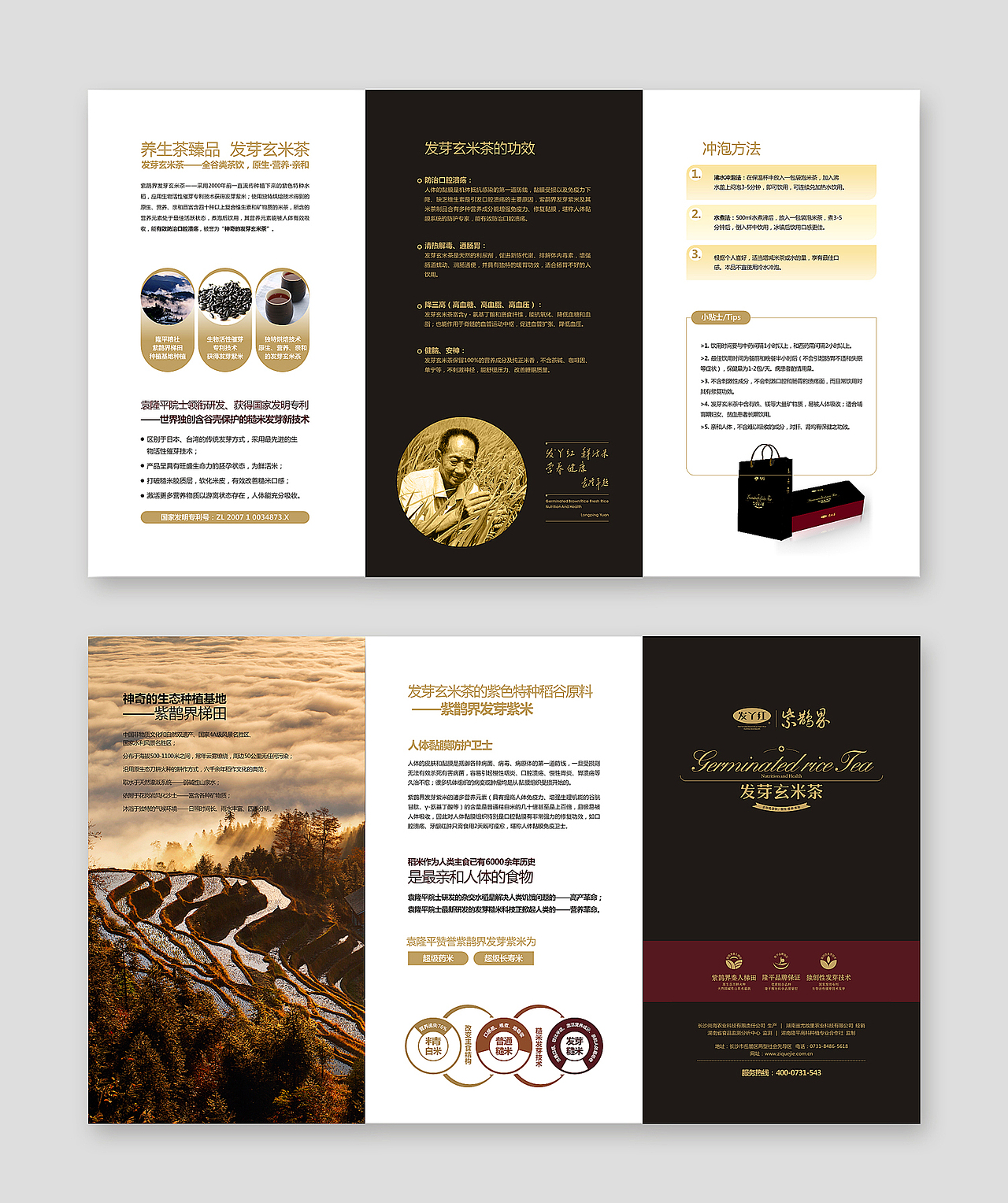 食品类公司三折页设计（图ZMTQ2NTIyMzMy） - 宣传物料 - 站酷设计师方寸设计Design原创素材 - 站酷ZCOOL