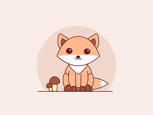 Illustrator中创建卡通动物