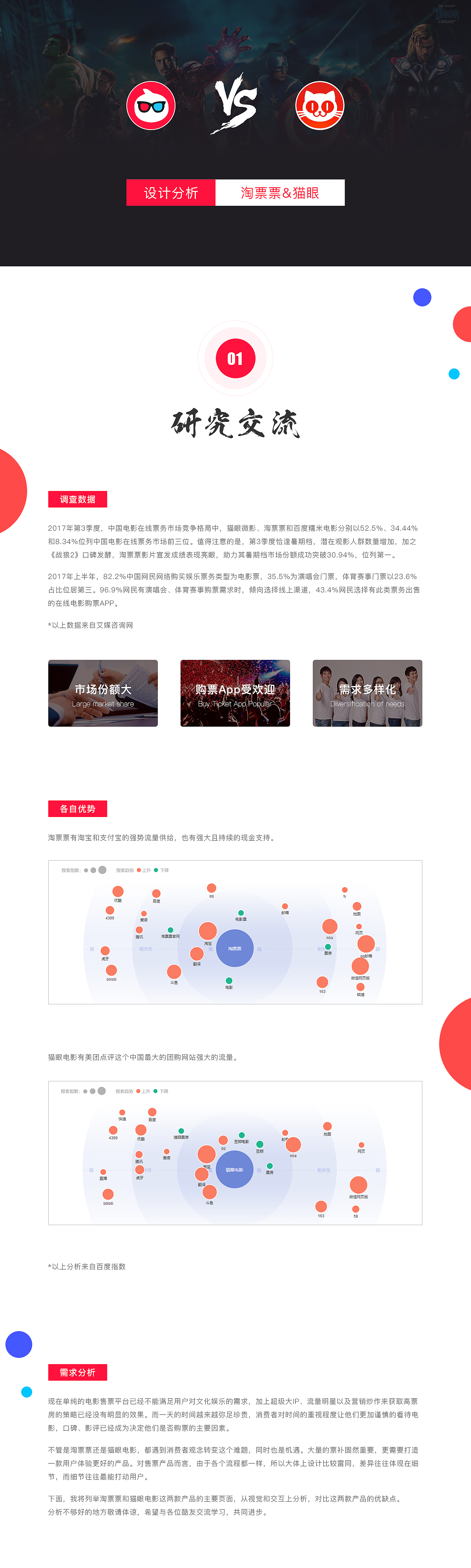 设计分析——淘票票&猫眼电影