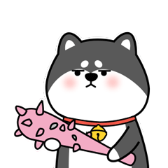 《小黑柴泡泡》表情包2.0（图ZMTkyOTk4Njgw） - 网络表情 - 站酷设计师易北原创素材 - 站酷ZCOOL