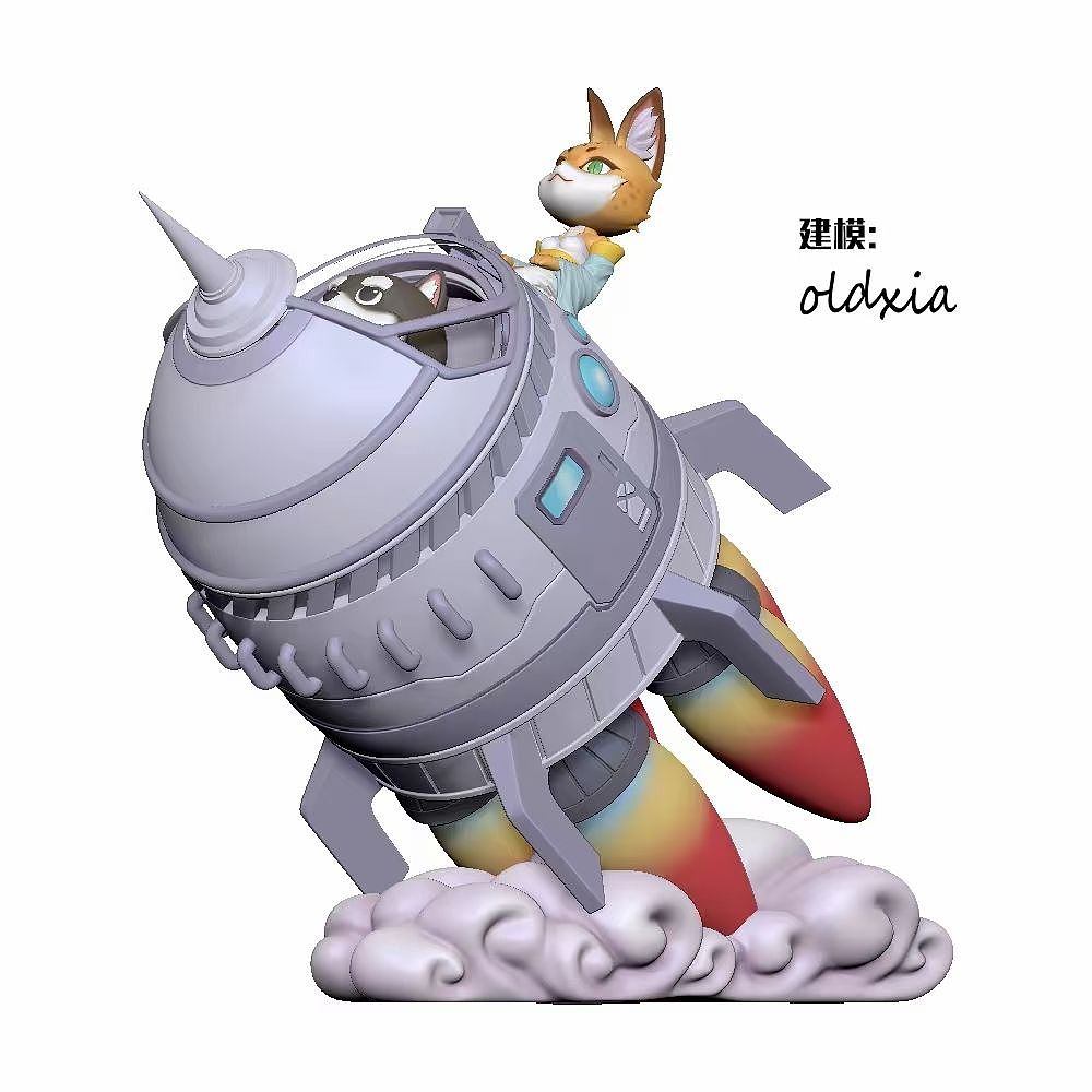 萌宠家族条漫~番外篇《星梦航天缘》与潮玩企划