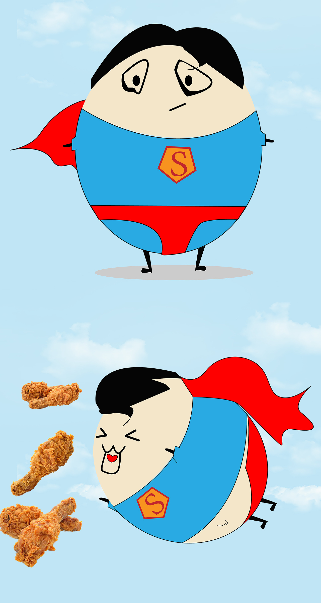 当超人爱上美食