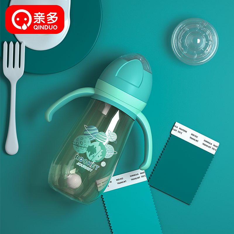 亲多奶瓶、奶粉盒的详情设计