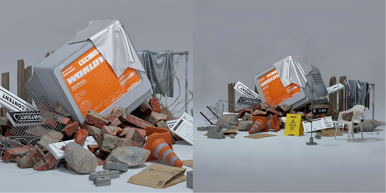 荒構系列 Ruins Structure Poster