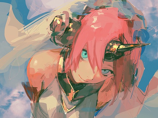 ae练习—肯娘文字遮罩动画