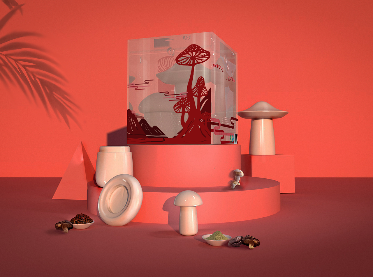 香菇礼盒包装（图ZMjU2NDcxMjEy） - 包装 - 站酷设计师JAYID原创素材 - 站酷ZCOOL