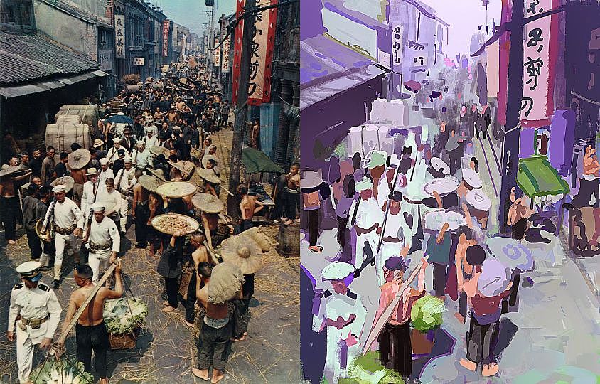 分享一下最近的一些速涂主观色构成研究。