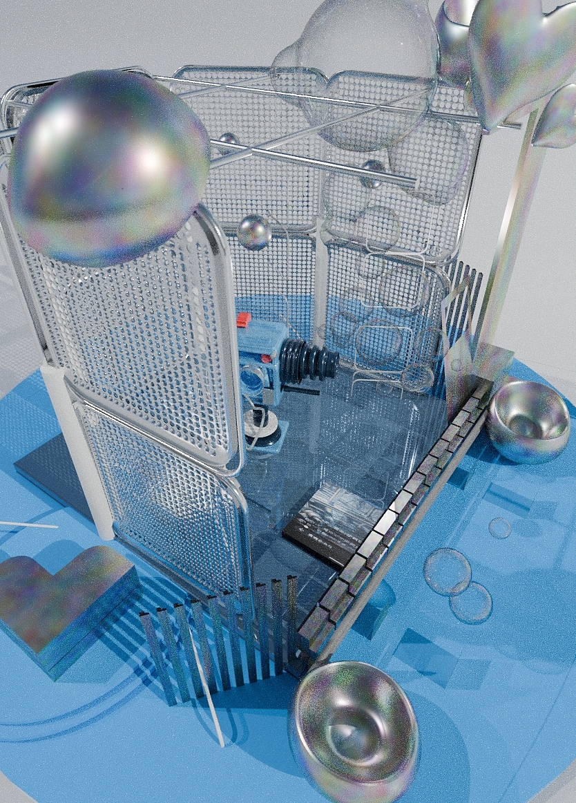 快闪·展陈泡泡机设计（图ZMzczOTQxMzY4） - 展陈设计 - 站酷设计师kufu原创素材 - 站酷ZCOOL