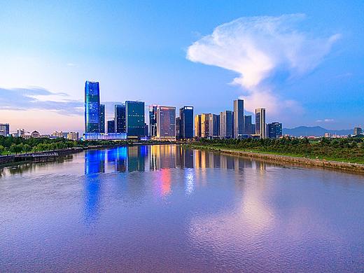 义乌夜景