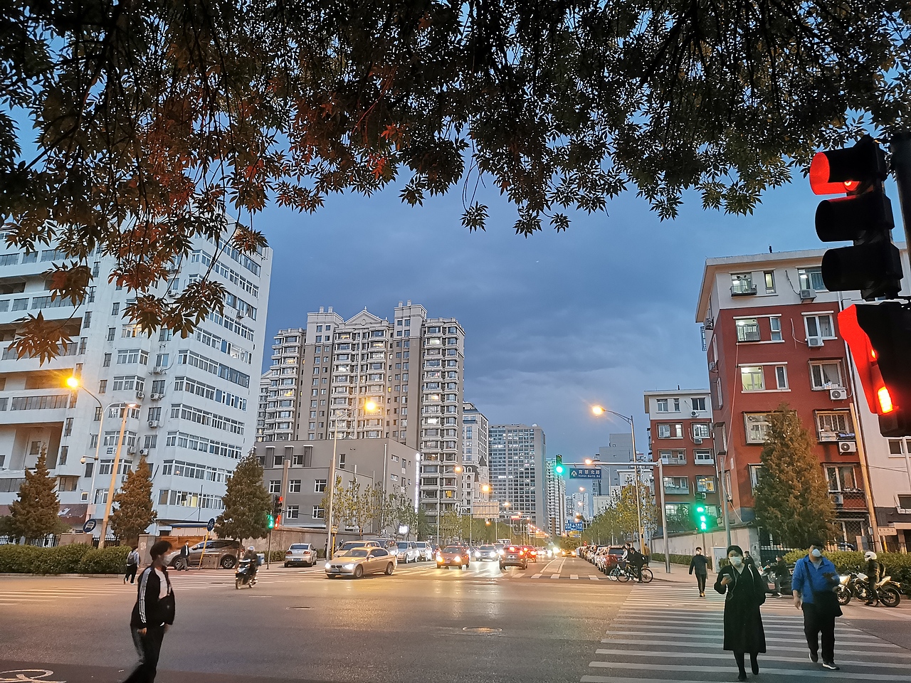 记录:手机镜头里的北京——下班路上