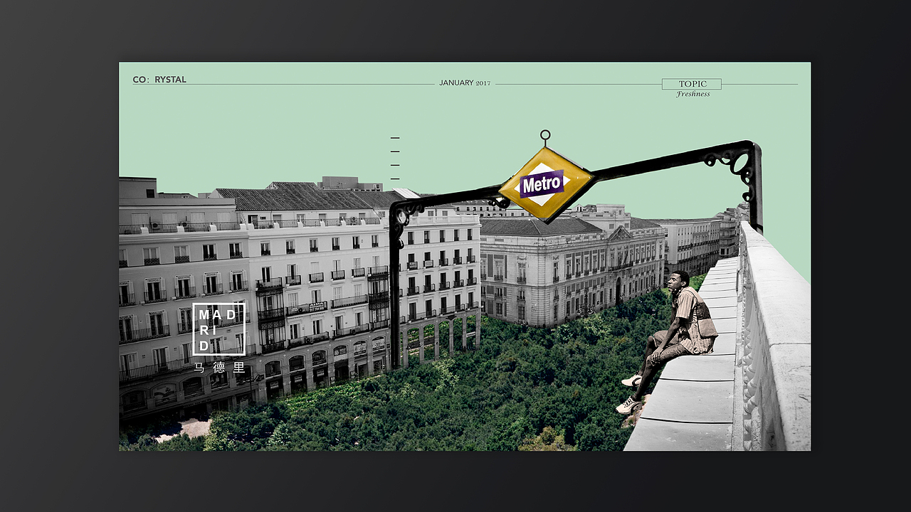 《CO：RYSTAL》--世界各地新年习俗 拼贴设计（图ZNjkxNjYwODA=） - 宣传物料 - 站酷设计师kris思原创素材 - 站酷ZCOOL