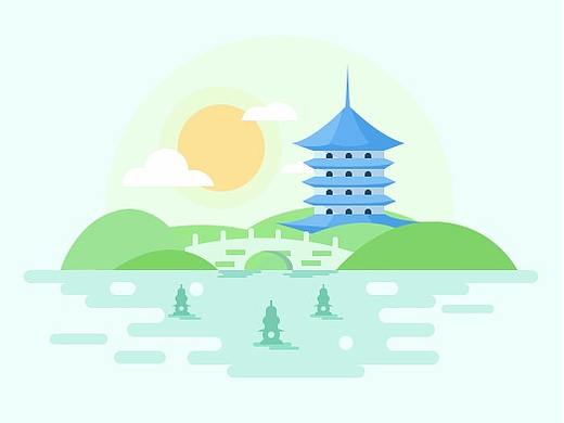 扁平化插图