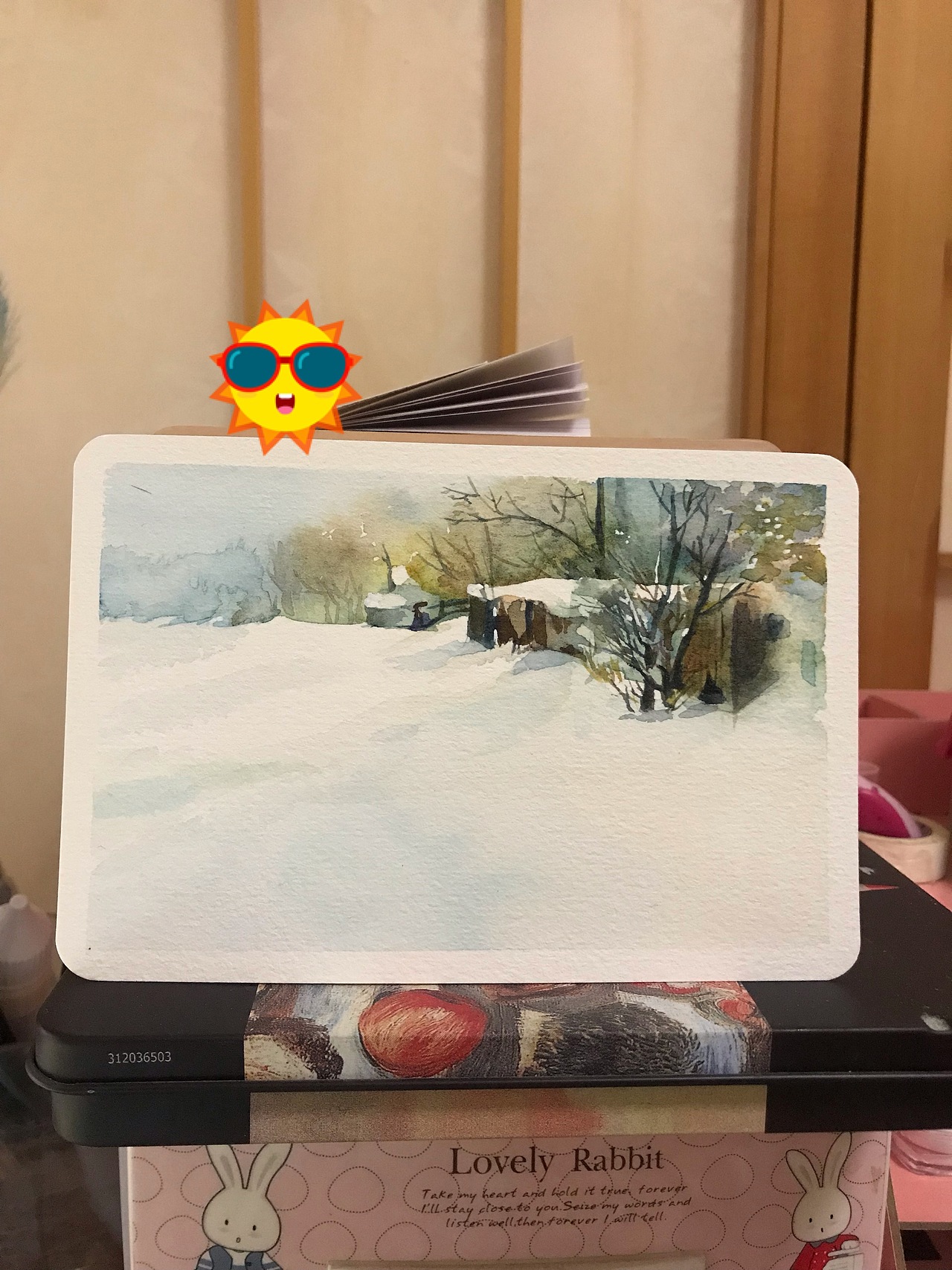 近期的水彩和油画