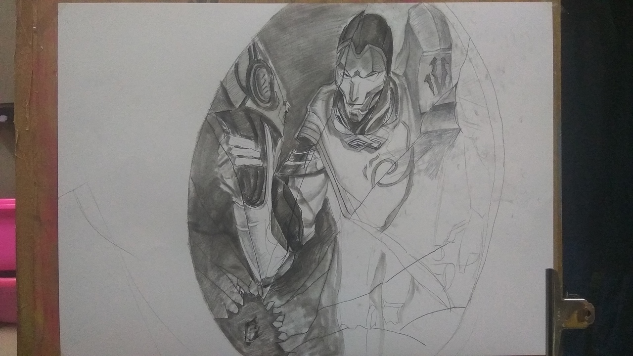 素描-戏命师-烬