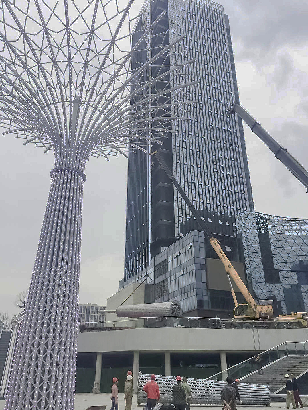 恒逸照明户外大型景观雕塑灯