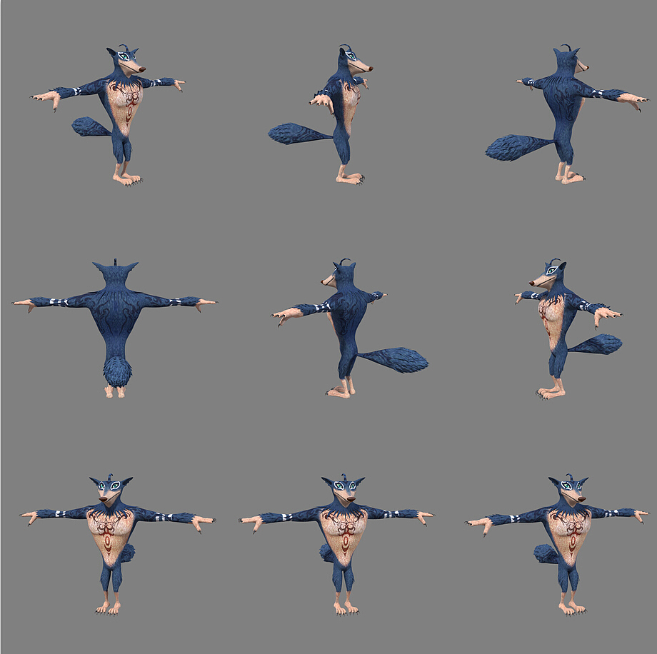 4D电影项目角色模型（图ZMzA0NzgxMjA=） - 动画/影视 - 站酷设计师梦克斯原创素材 - 站酷ZCOOL