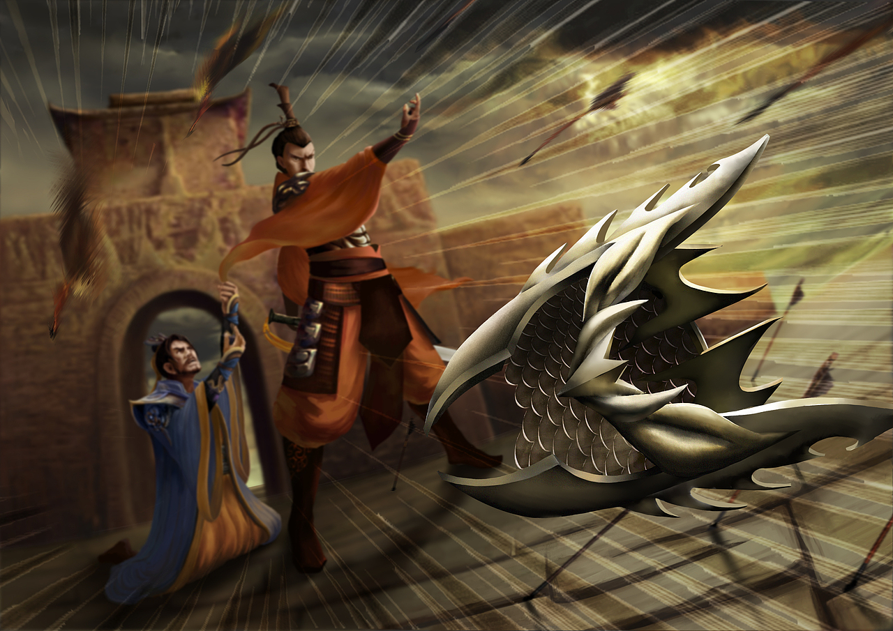 【游卡】阵面对决 持续更新|插画|游戏原画|yuci_jry_原创作品-站酷