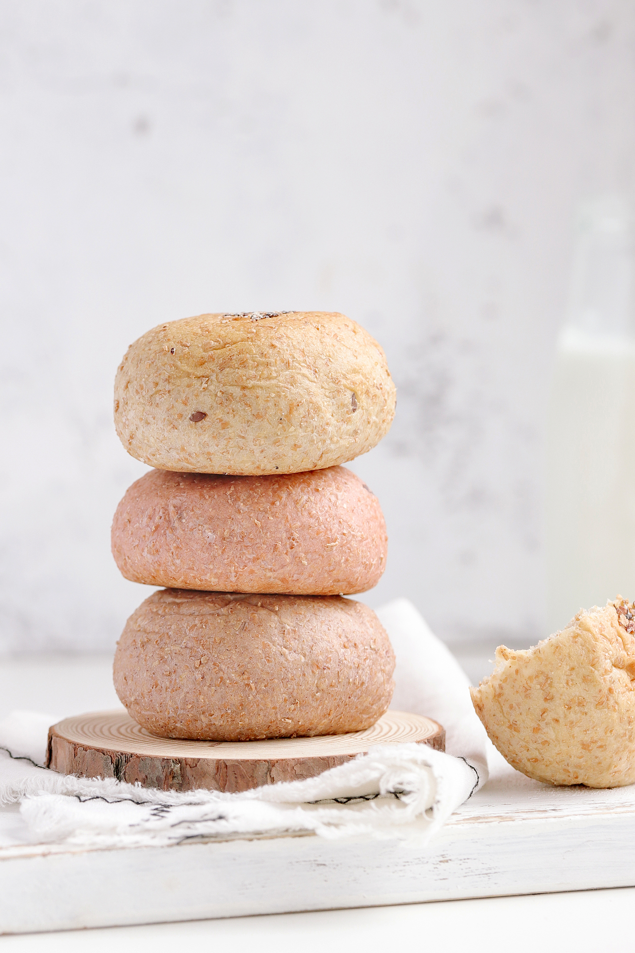 食品拍摄-早安全谷餐包