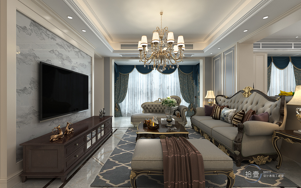 拾壹设计-现代欧式